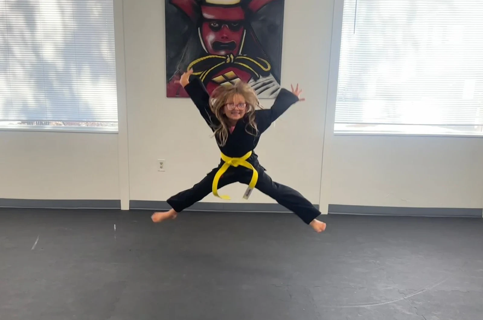 Kids getting fit and active through martial arts